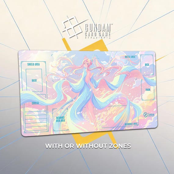 Lacus Clyne Gundam Playmat - Overflowing Affection - Gundam Seed