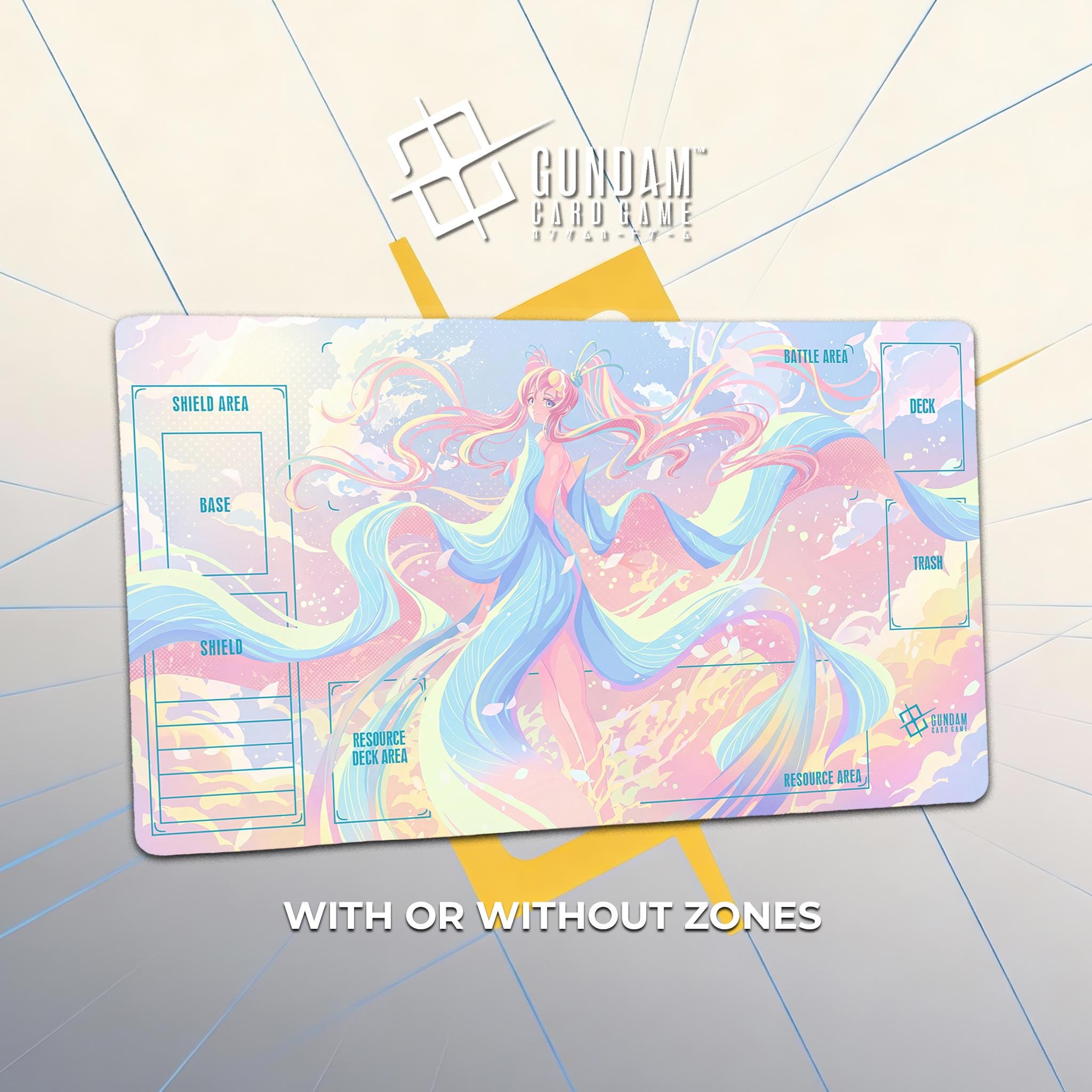 Lacus Clyne Gundam Playmat - Overflowing Affection - Gundam Seed