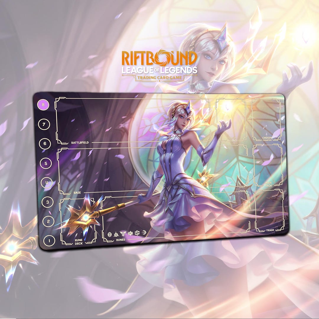 Playmat - Lux - Riftbound LOL TCG Game Mat 24