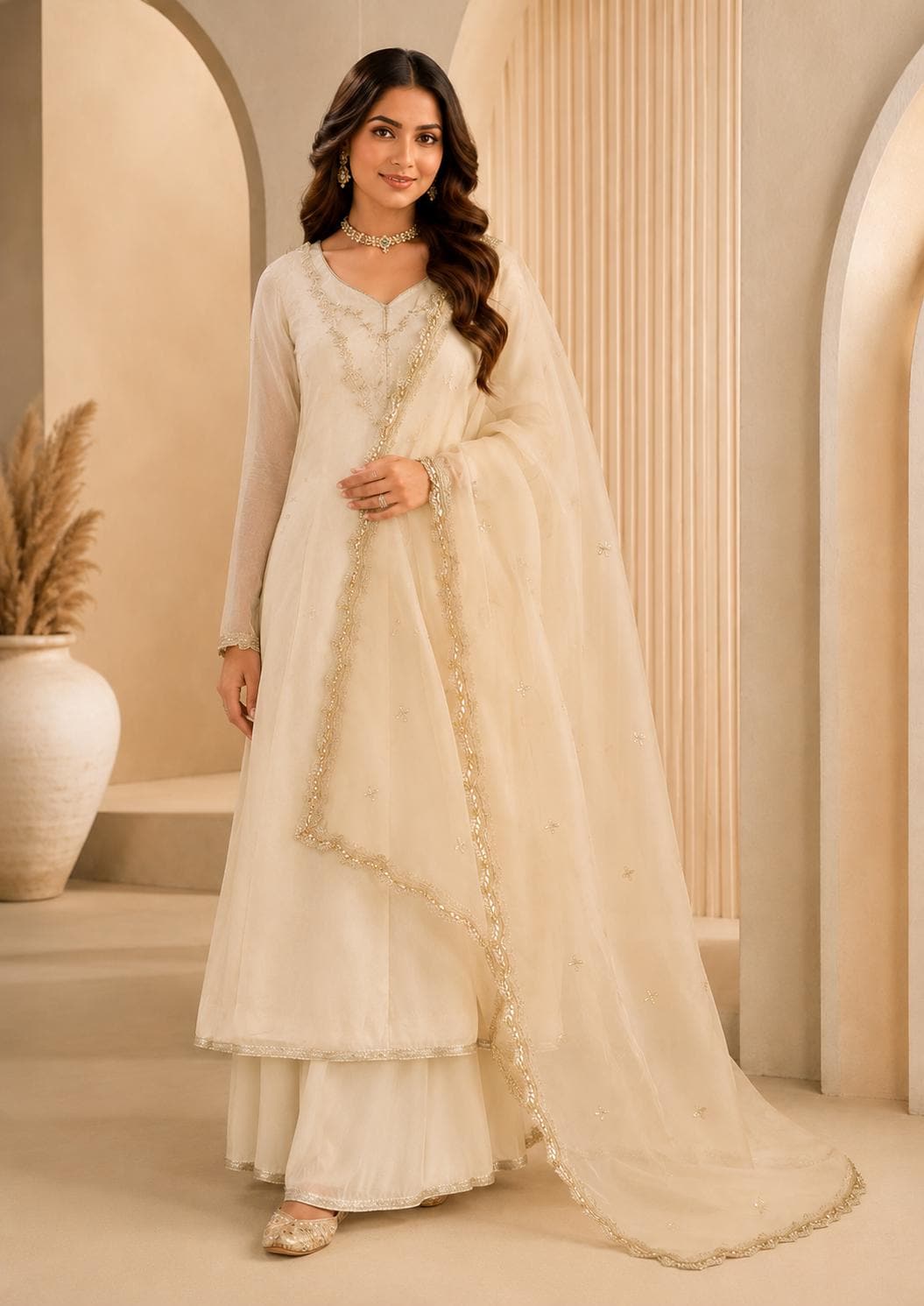 plain dress design with lace Plain dress with lace