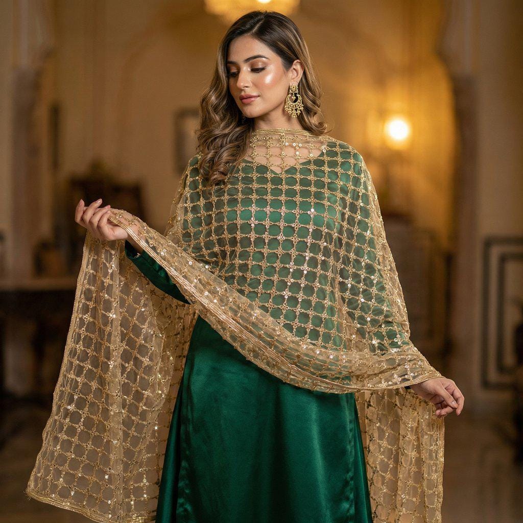 green emerald velvet dress Rheane Shawl Wraps for Women Evening Dresses Gold Shawl For Women Dressy  Shawls Scarf For Wedding Rave Pashmina Wraps (with Gold Glitter) at Amazon  Women's Clothing store main image 1