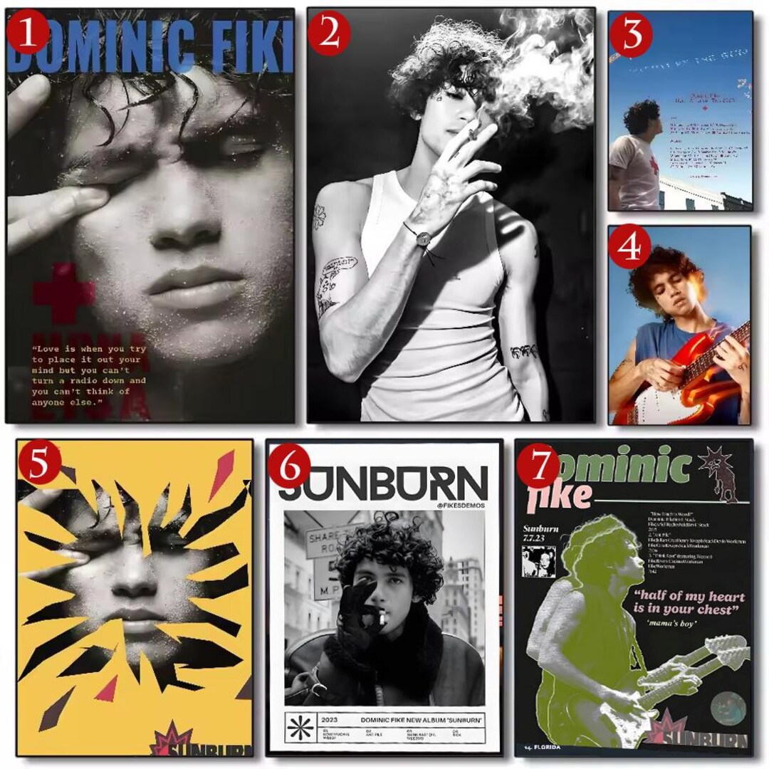 Dominic Singer D-dominic Singer F-fike Poster, Home Decor, Wall Decor - Etsy