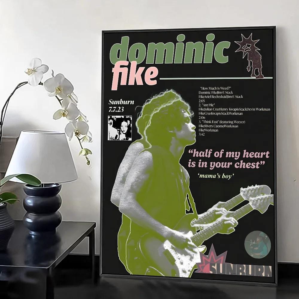 Dominic Singer D-dominic Singer F-fike Poster, Home Decor, Wall Decor - Etsy