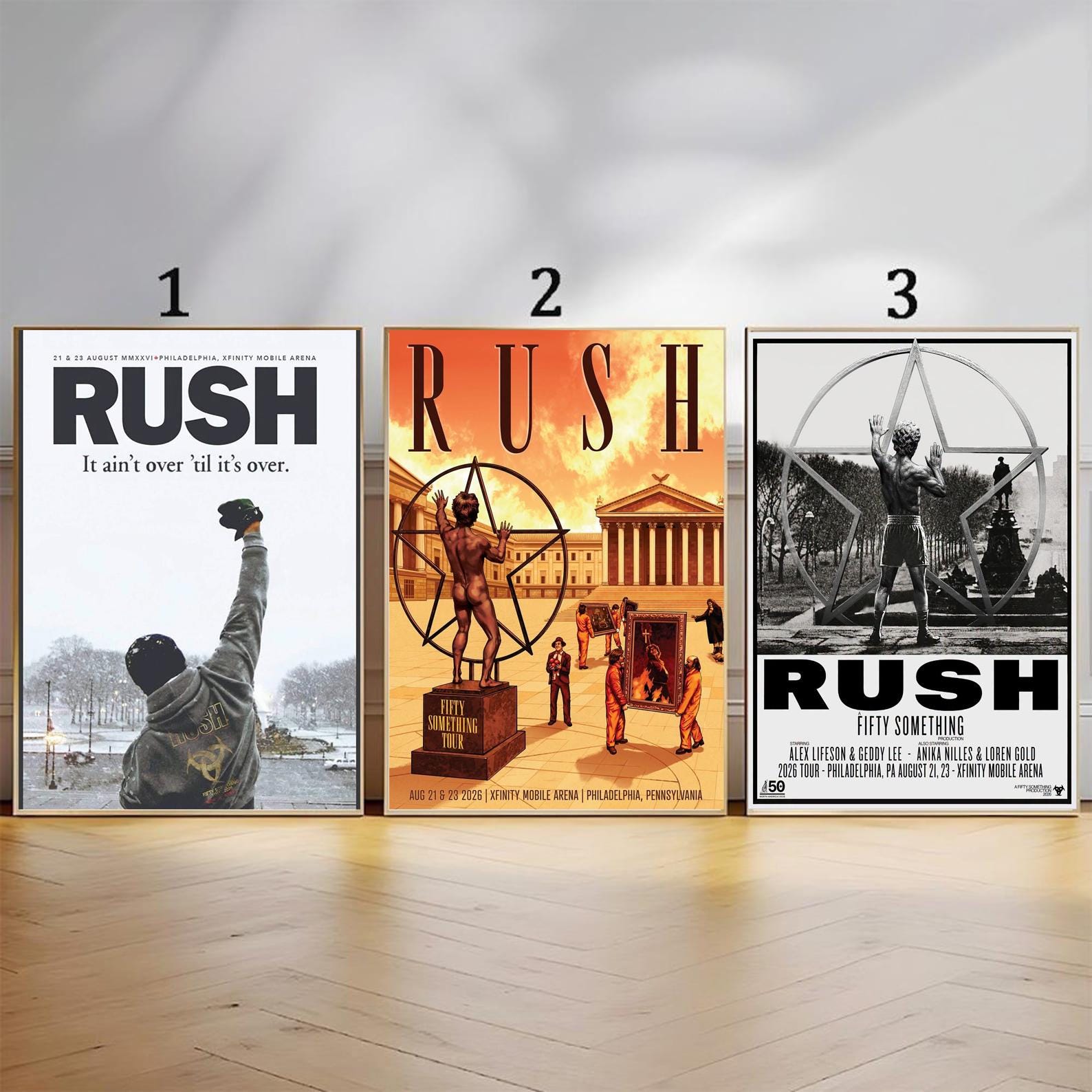 Rush Concert Poster - Etsy