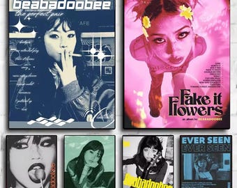 B-Beabadoobee ポスター、ヴィンテージポスター