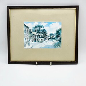 Watercolour & Ink Painting “Warham, Norfolk” by Janet Beckett