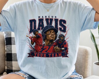Kundenspezifisches Baseball-Bootleg-Shirt, personalisiertes Geburtstags-T-Stück, Vintage 90er Jahre Grafik-Baseball-Shirt, benutzerdefiniertes Team-Namen-T-Shirt, Baseball-Fan Geschenk