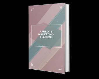 Affiliate Marketing Planner – Content Creator Campaign Templates (Canva & PDF)