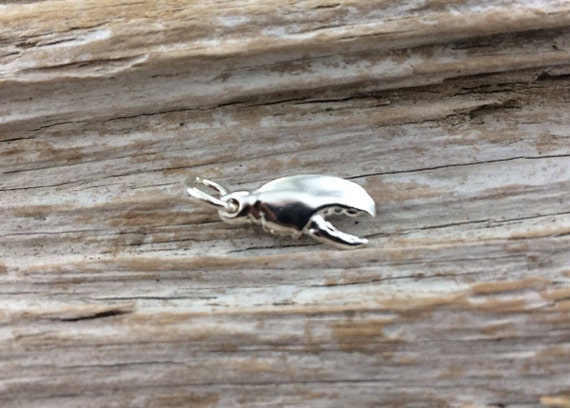Lobster Claw Charm Small Silver Etsy Australia