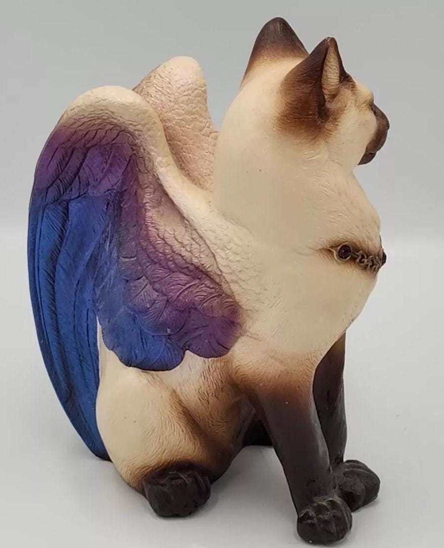 Vintage Pena 92 Windstone Editions Large Bird Winged FLAP