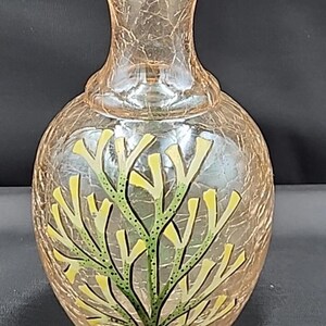 Rare 90s Moser アンバー クリスタル 花瓶 Vintage Moser Amber Vase - Etsy