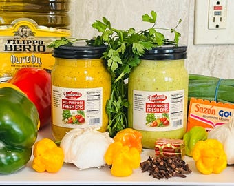 All-natural Haitian epis marinade for chicken & fish