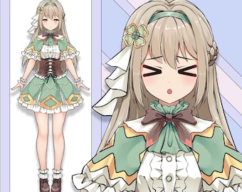 Modelo Vtuber Live2D prediseñado: listo para usar, compatible con VTubeStudio