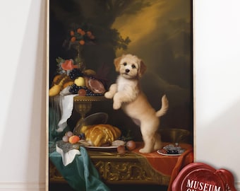 Royal Maltipoo Fine Art Print