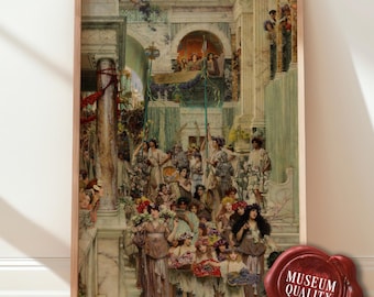 Spring - Lawrence Alma-Tadema Museum Fine Art Poster
