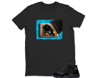 New Kicks Shirt To Match Jordan 11 Gamma, Sneaker Graphic Tee, Best Gift, Birthday, Sneaker Match, AJ11s, Adults & Kids