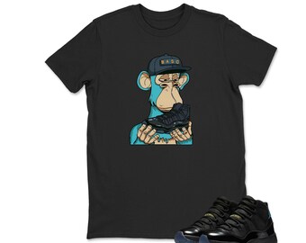 Shirt To Match Jordan 11 Gamma, Sneaker Graphic Tee, Best Gift, Birthday, Sneaker Match, AJ11s, Adults & Kids