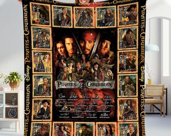 Manta polar de Jack Sparrow de Piratas del Caribe, manta del Capitán Jack Sparrow de Disneyland, película Piratas, manta para regalo de Navidad