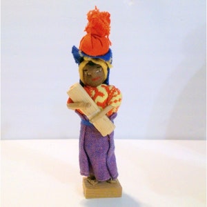 Vintage Hand Made Guatemalan Souvenir Doll