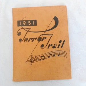1951 Terror Trail Colorado Springs High School Yearbook