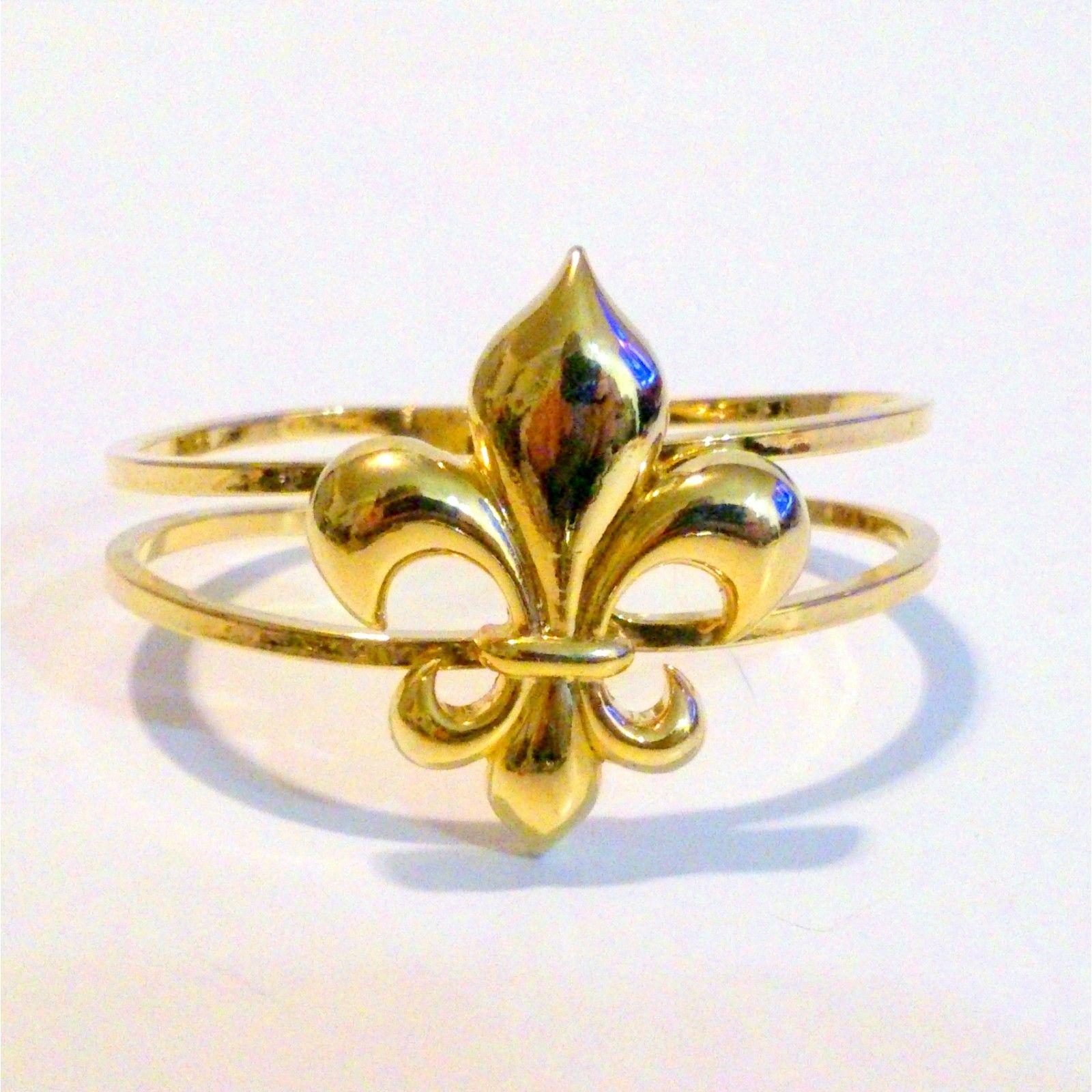 Fleur De Lis Bangle - Etsy
