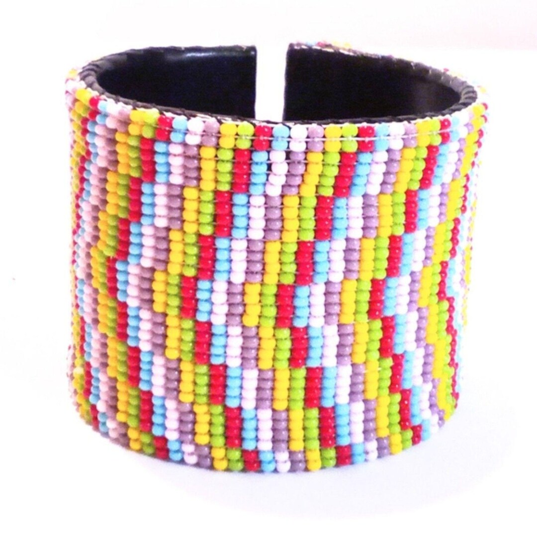 xxWoven Multi-Colored Regalite Beaded Bracelet