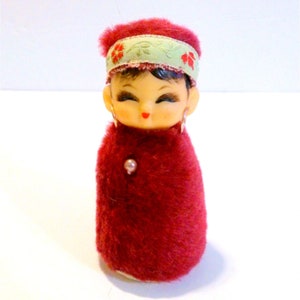 Vintage Mongolian Chinese Souvenir Doll
