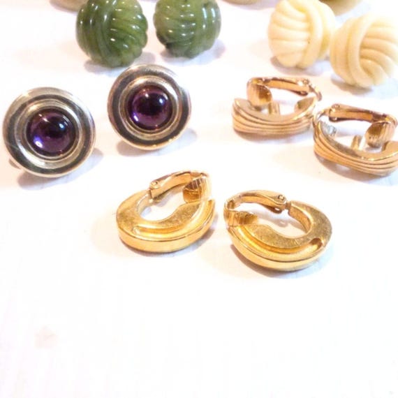 Lot Bijoux Vintage Avon – 1 Bracelet + 4 Paires Boucles D'oreilles Clips, Neuf Dans Boîtes