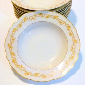 Set of 10 Franconia Krautheim Selb Bavaria Germany FR23 China Bowls