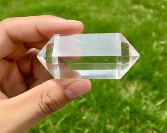 Clear Quartz Double Terminated Crystal Wand – Energy Amplifier (2-3 inches)