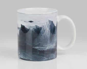 UFO-Kunsttasse - 'The NightTheTheYarrived'