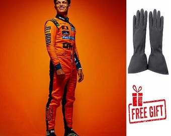 Kinder und Erwachsene Rennanzüge - F1-Fahrer - Formel-1-Rennfahrer - Passende Handschuhe, Hemden und Schuhe - Geburtstagsgeschenk - Fügen Sie Ihren Namen und Flagge hinzu.