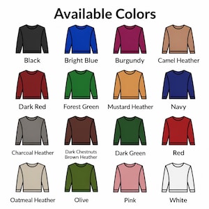 Personalized Knit Text Cozy Pullover Crewneck Sweater, CUSTOM Sweatshirt, CUSTOM Sweater, Soft Jacquard Sweaters, Gift for Him, Gift for Her image 10