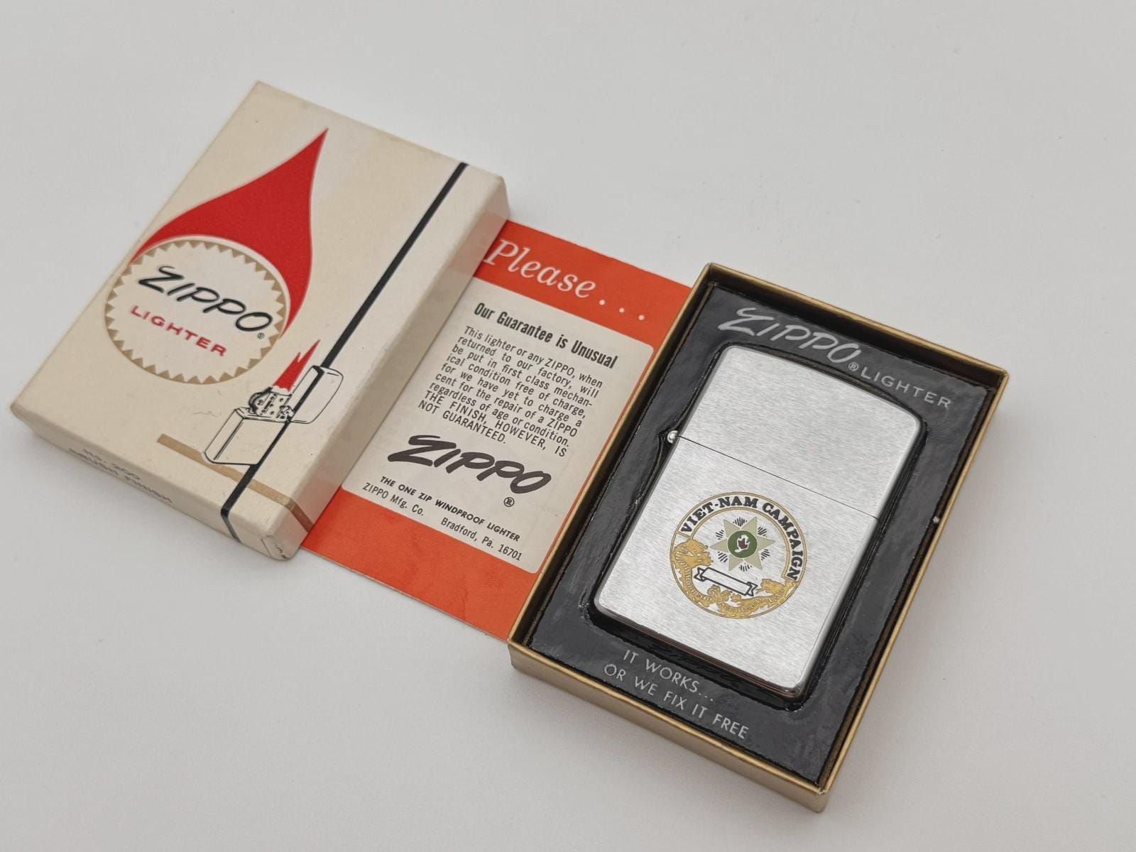 Vintage Vietnam War Zippo - Etsy