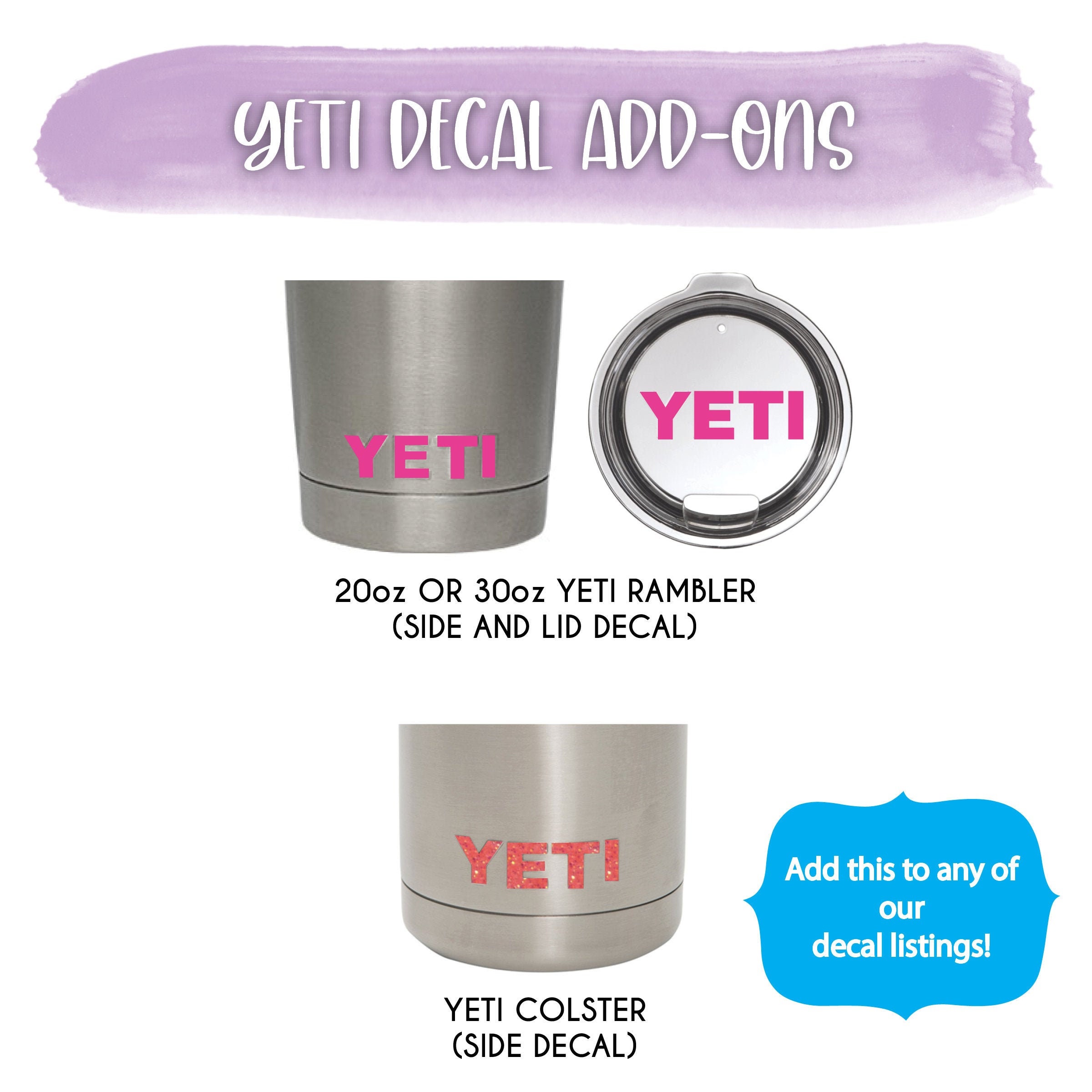 Yeti Rambler 12 oz Colster Can Cooler plus Sticker Brand New