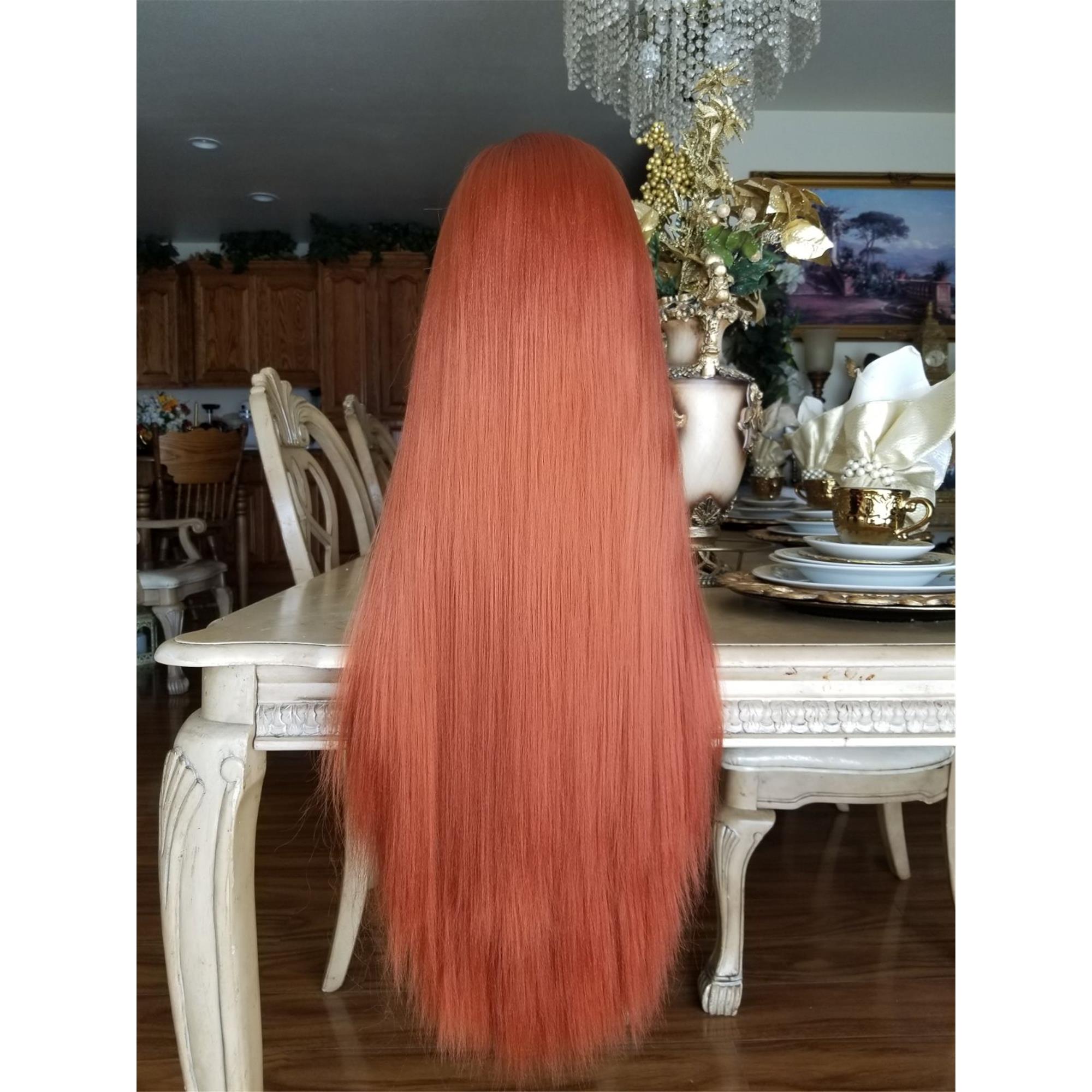 Copper Orange Red Lace Front Wig - Etsy