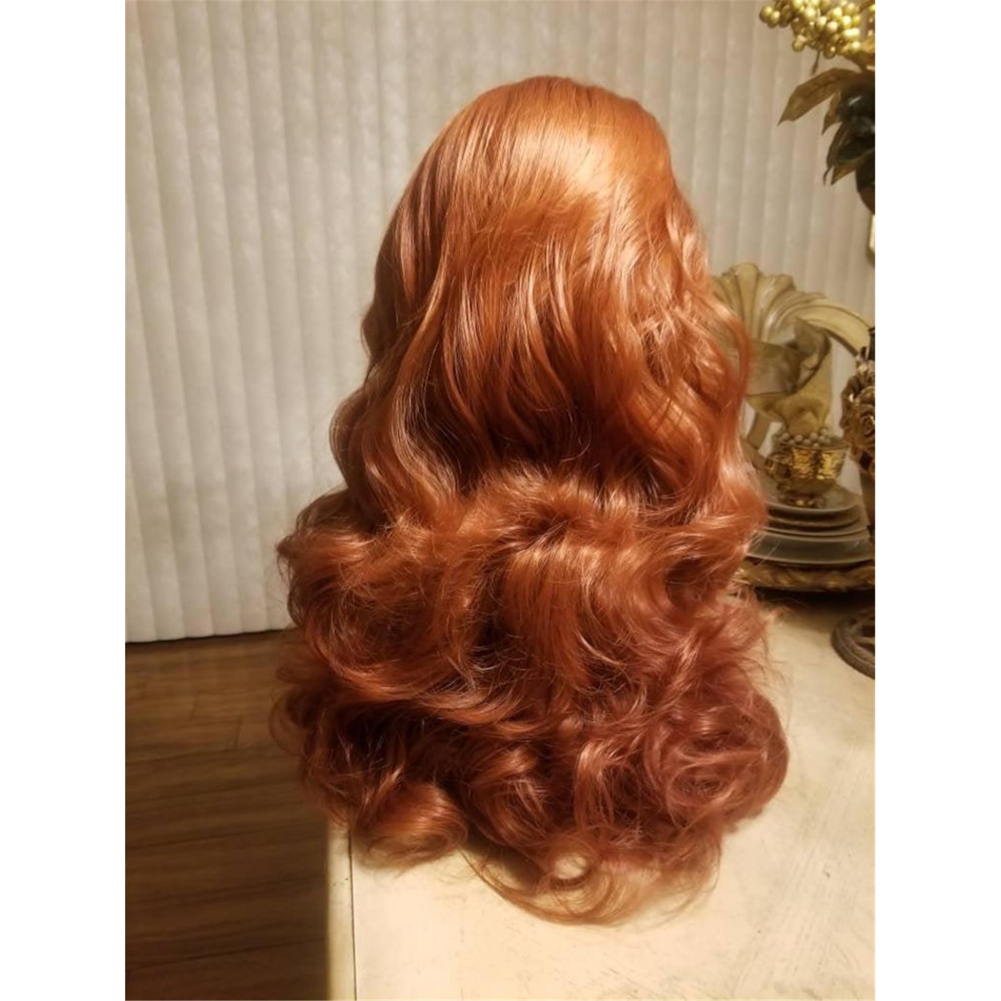 Copper Red Beauty Waves Lace Front Wig!! - Etsy