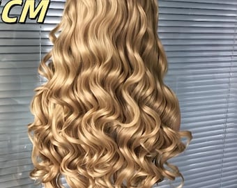 13x3 Synthetic Lace Front Wig Long Wave Wig for Women 26 inch Glueless Pre Plucked for Daily Use