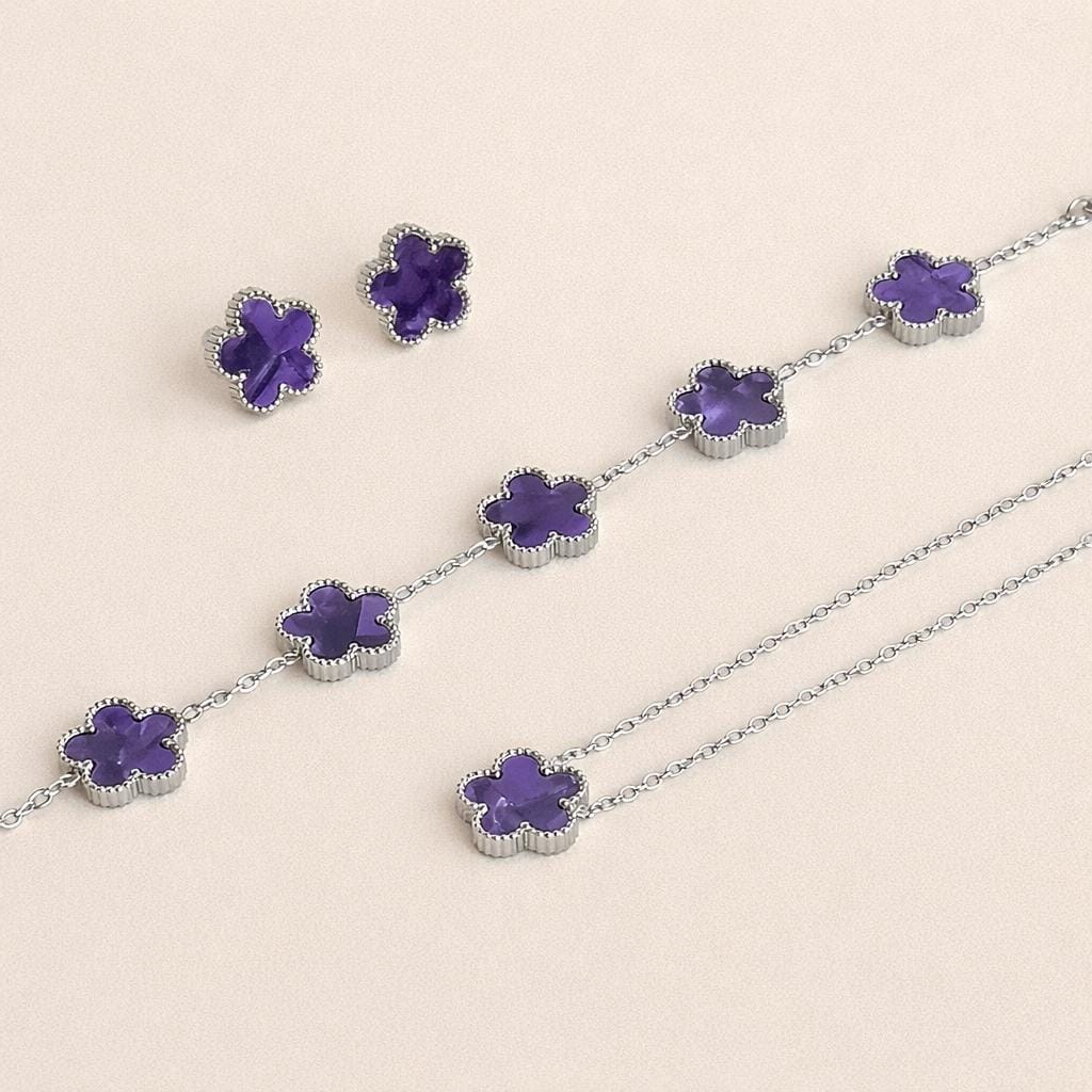 Van Cleef & Arpels パープルアゲート ブレスレット Purple Van Cleef - Etsy Canada