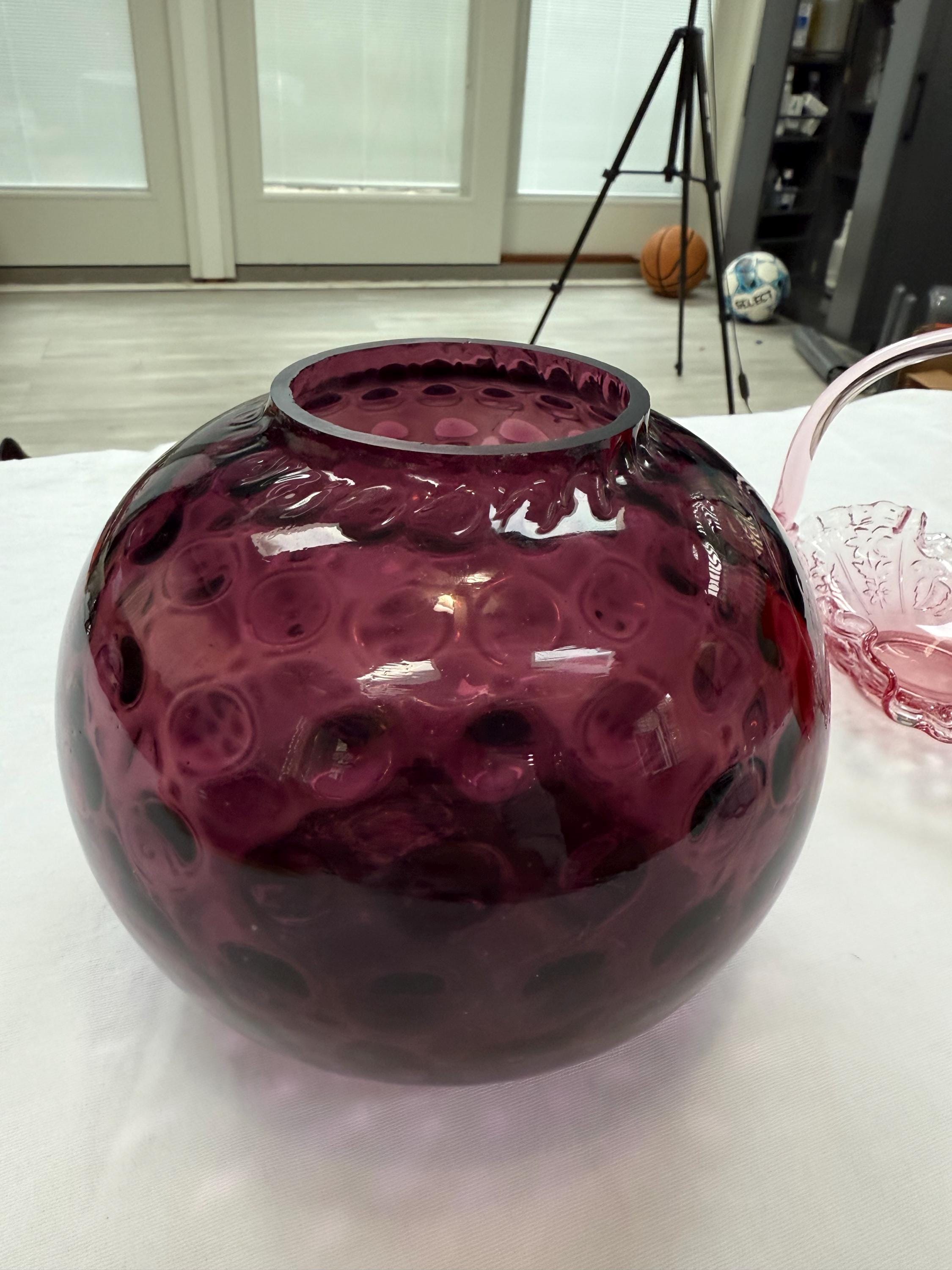 レア！オールドフェントン ドット fentonバスケット アンティーク レア