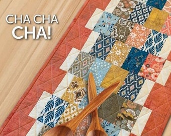 Cha Cha Cha! Tablerunner or Placemat Quilt Pattern, Atkinson Designs ATK-207