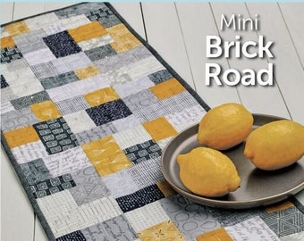 Mini Brick Road Quilt Pattern, Atkinson Designs ATK-126 Baby to King Size