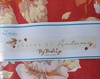 Shades of Autumn ,5" Charm Packs from Rilet Blake Fabrics, 42 pieces