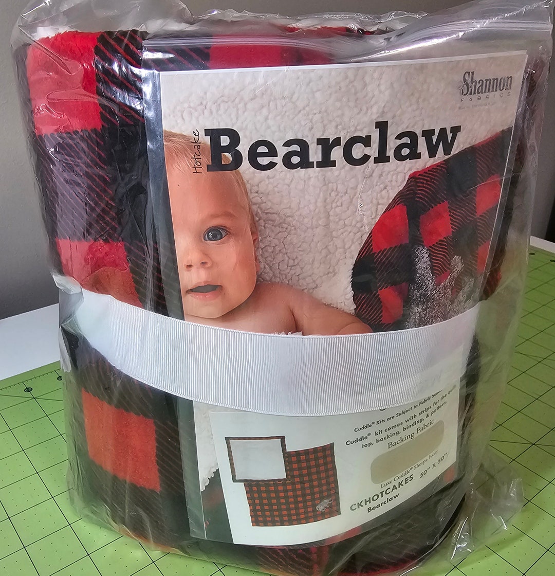 DIY Baby Blanket Kit Soft Lullaby Cuddle® Fabric Bearclaw Etsy