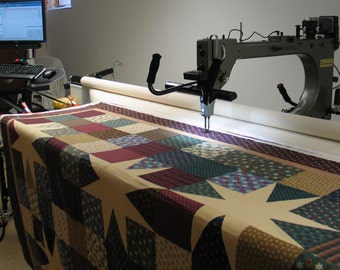 Longarm Quilting Computerized Custom Quilting Deposit, Longarm Quilting Service Deposit