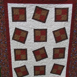 Zany 4-Patch with a Twist Quilt Pattern