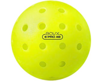 Outdoor Pickleball Balls 48 Holes - Langlebig und langlebig, schneller Flug, hohe Sichtbarkeit, gleichmäßiger Sprung