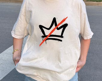 Camiseta "No Kings in America", camiseta anti-Trump, camiseta política, camiseta "Crown No Kings", camiseta "Nope Kings", camiseta de protesto, camisetas anti-Maga, camiseta "Resist"