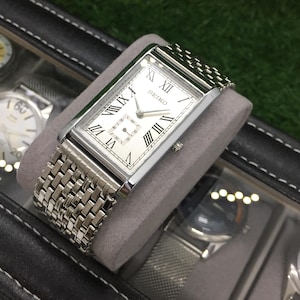 Seiko Dolce Tank Watch - Etsy