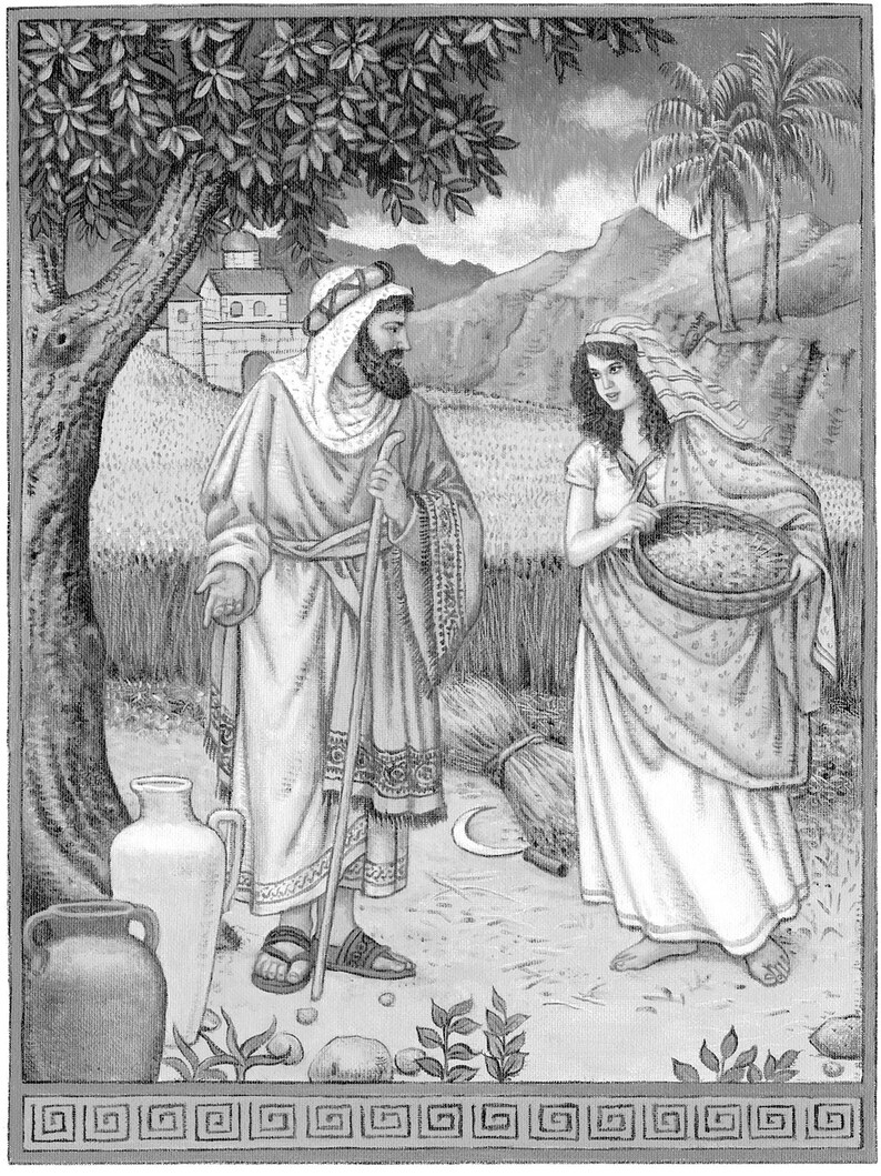 Download Women of the Bible: 48 Coloring Pages and Stories PDF Instant | Etsy